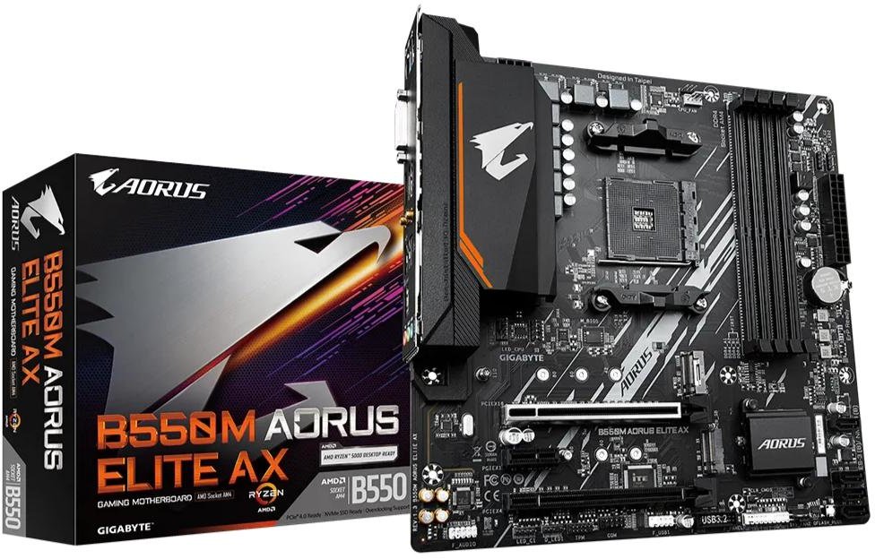 Акція на Gigabyte B550M Aorus Elite від Stylus