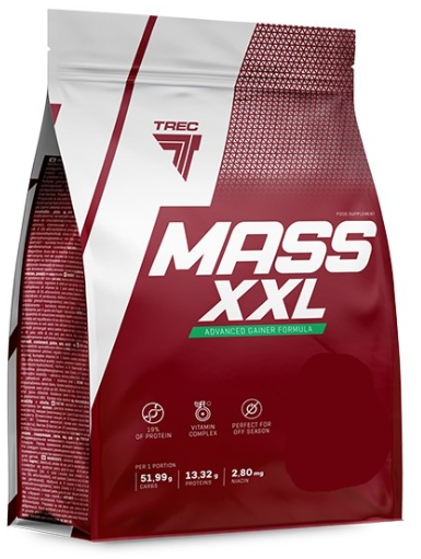 

Trec Nutrition Mass Xxl 3000 g / 42 servings / banana