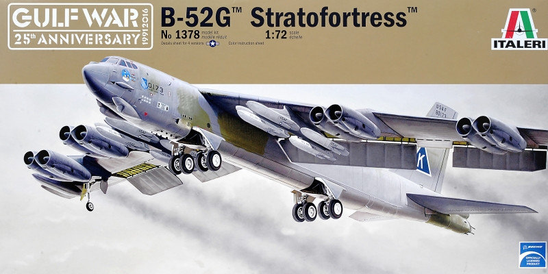 

Модель Italeri Бомбардувальник B-52G "Stratofortress" (IT1378)