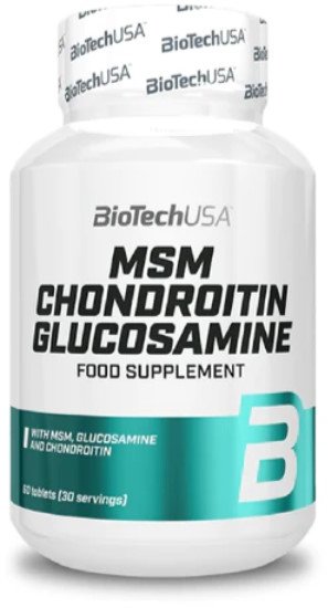 Акція на BiotechUSA Msm Chondroitin Glucosamine 60 tabs / 30 servings від Stylus