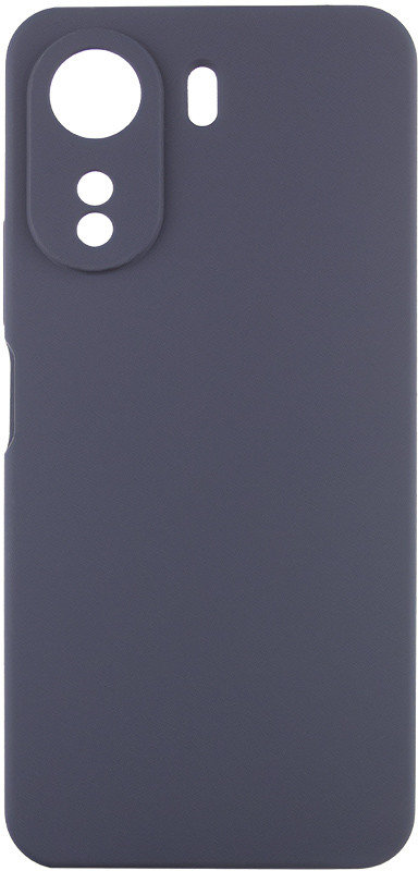 

Lakshmi Premium Case Silicone Cover Full Camera Dark Gray for Xiaomi Redmi 13C / Poco C65