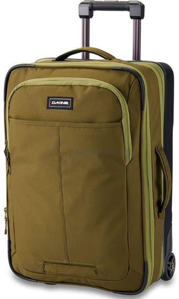 Акція на Сумка на колесах Dakine Status Roller 42L + dark olive (610934334272) від Stylus