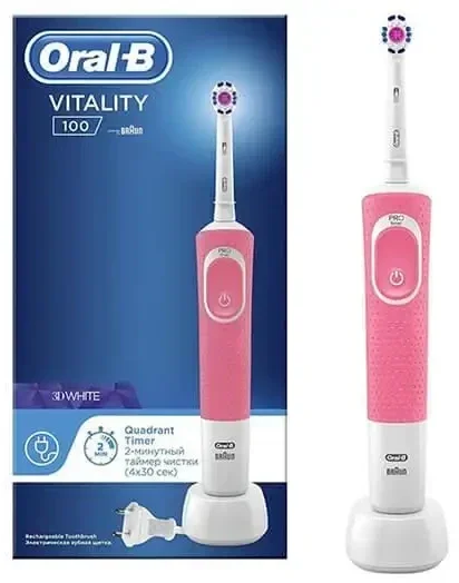 

Braun Oral-B D100.413.1 Vitality Pink 3DW