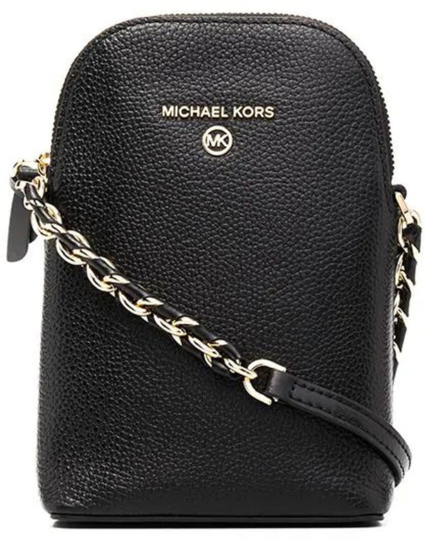 

Женская сумка кросс боди Michael Kors Jet Set CharSNChn Phn Xbody черная (32T0GT9C1L001)