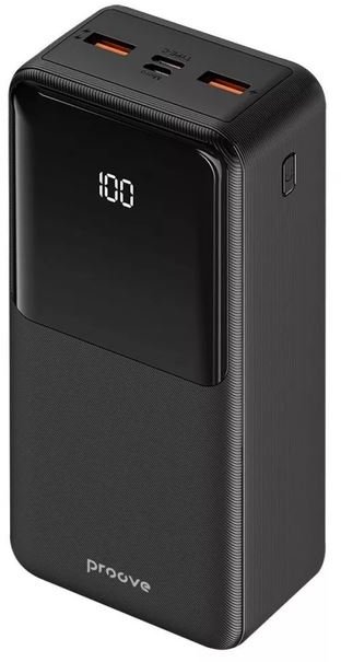 

Proove Power Bank 30000mAh Illuminator 22.5W Black