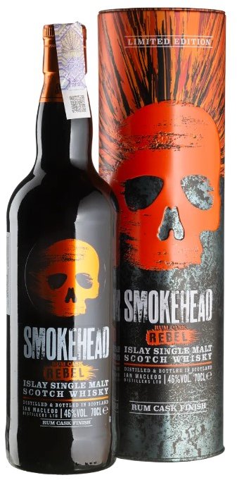 Акція на Виски Smokehead Rum Cask Rebel 46% 0.7л (BWQ8228) від Stylus