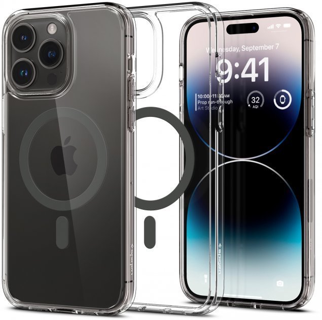 

Spigen Ultra Hybrid MagFit Graphite (ACS04970) для iPhone 14 Pro