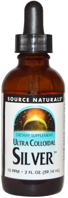 

Source Naturals Ultra Colloidal Silver, 10 PPM, 2 fl oz (59.14 ml) (SNS-00220)