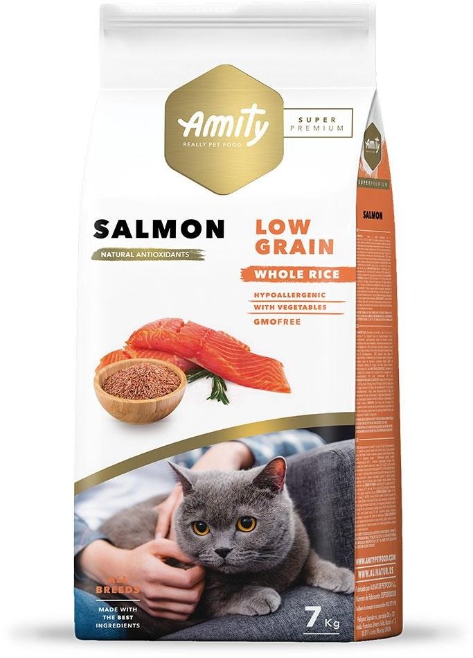 Акція на Сухой корм Amity Super Premium Cat Salmоn для взрослых котов с лососем 7 кг (SP 939 Salm 7KG) від Stylus