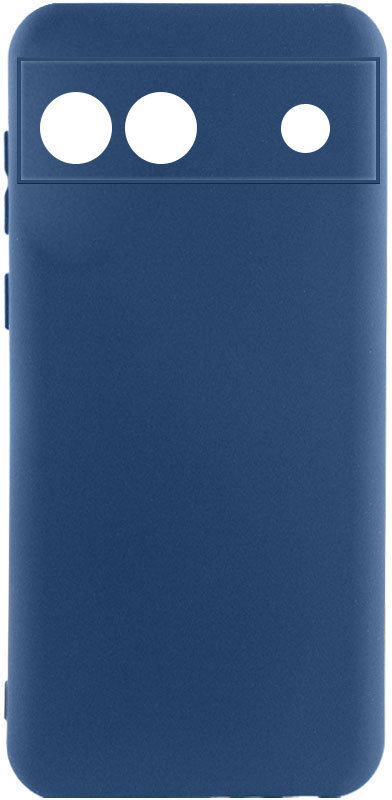 

Lakshmi Case Silicone Cover Full Camera Navy Blue for Google Pixel 6a