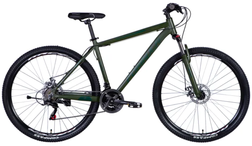 Акція на Велосипед 29" Formula Motion 2024 темно-зелёный (м) (OPS-FR-29-274) від Stylus