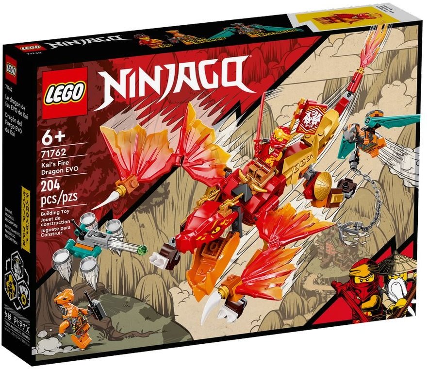 

Конструктор Lego Ninjago Огненный дракон Кая Evo (71762)