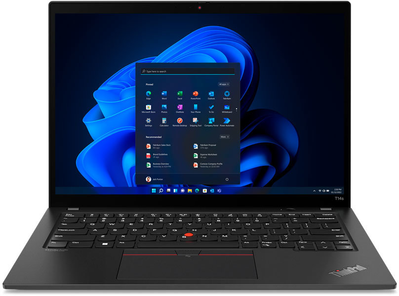 

Lenovo ThinkPad T14s G3 Thunder Black (21BR00DURA) Ua