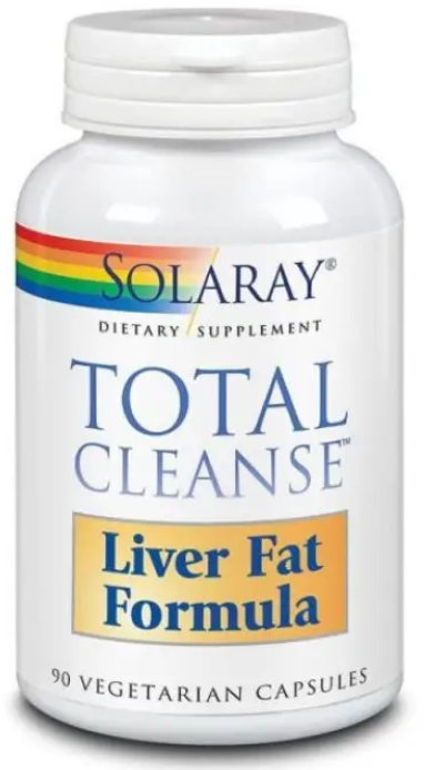 

Solaray Total Cleanse Liver Fat Formula Детоксикация печени 90 вегетарианских капсул