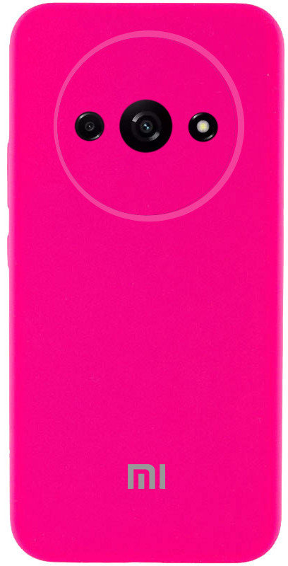 

Lakshmi Premium Silicone Case with Logo Full Camera Barbie Pink for Xiaomi Redmi A3