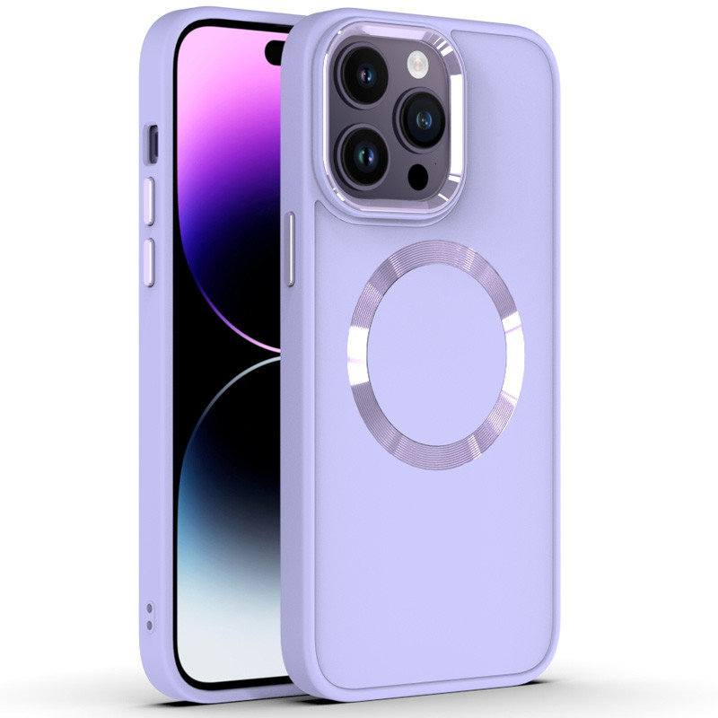 

Tpu Case Bonbon Metal Style with MagSafe Dasheen для iPhone 16 Pro Max