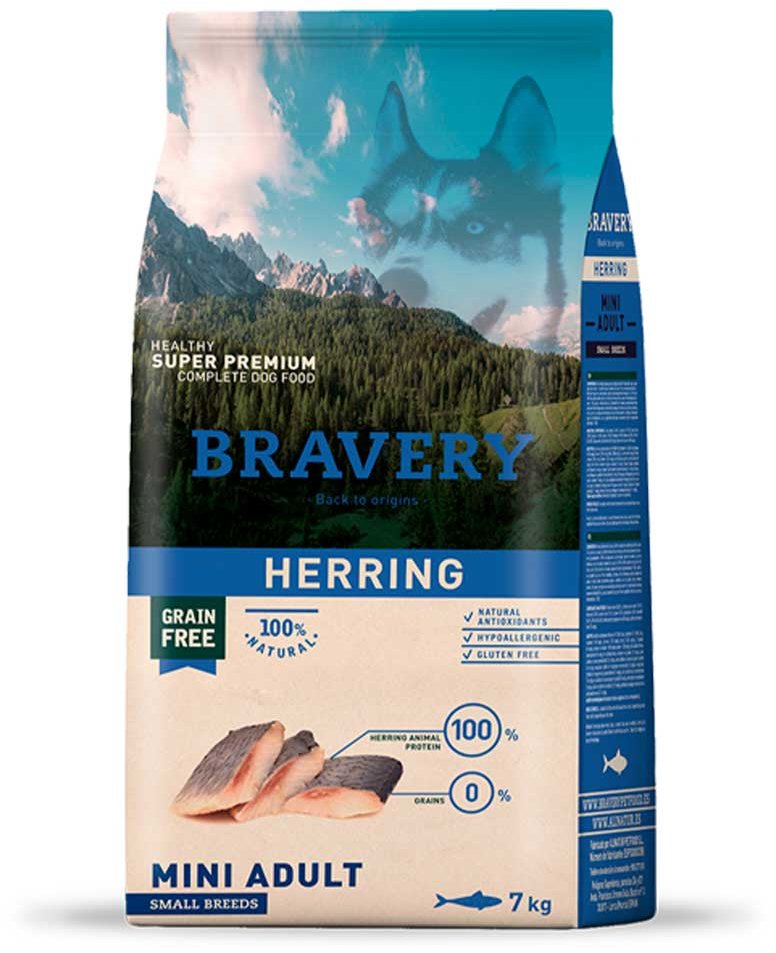 

Сухий корм Bravery Herring Mini Adult з оселедцем 7 кг (0630 Br Herr Adul M_ 7KG)