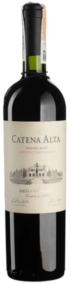 Акція на Вино Catena Zapata Catena Alta Cabernet Sauvignon 2019 красное сухое 0.75 л (BWR7948) від Stylus