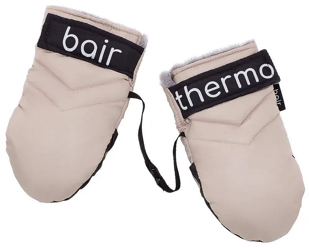 Акція на Рукавицы Bair Thermo Mittens desert beige бежевые (680679) від Stylus