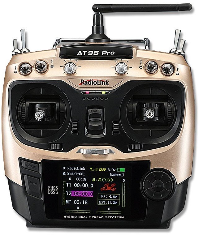 

Пульт RadioLink AT9S Pro M2 orange
