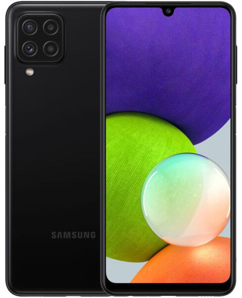 

Смартфон Samsung Galaxy A22 4/64 Gb Black Approved Вітринний зразок