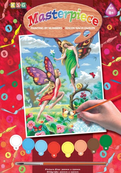 

Набор для творчества Sequin Art Painting By Numbers Junior Феи