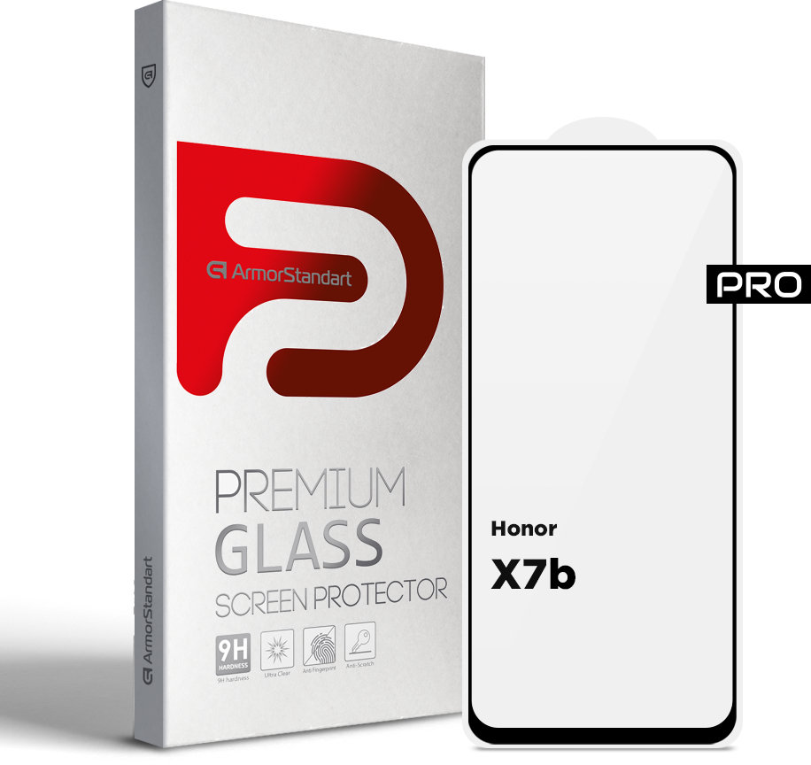 

ArmorStandart Tempered Glass Pro Black for Honor X7b (ARM73684)