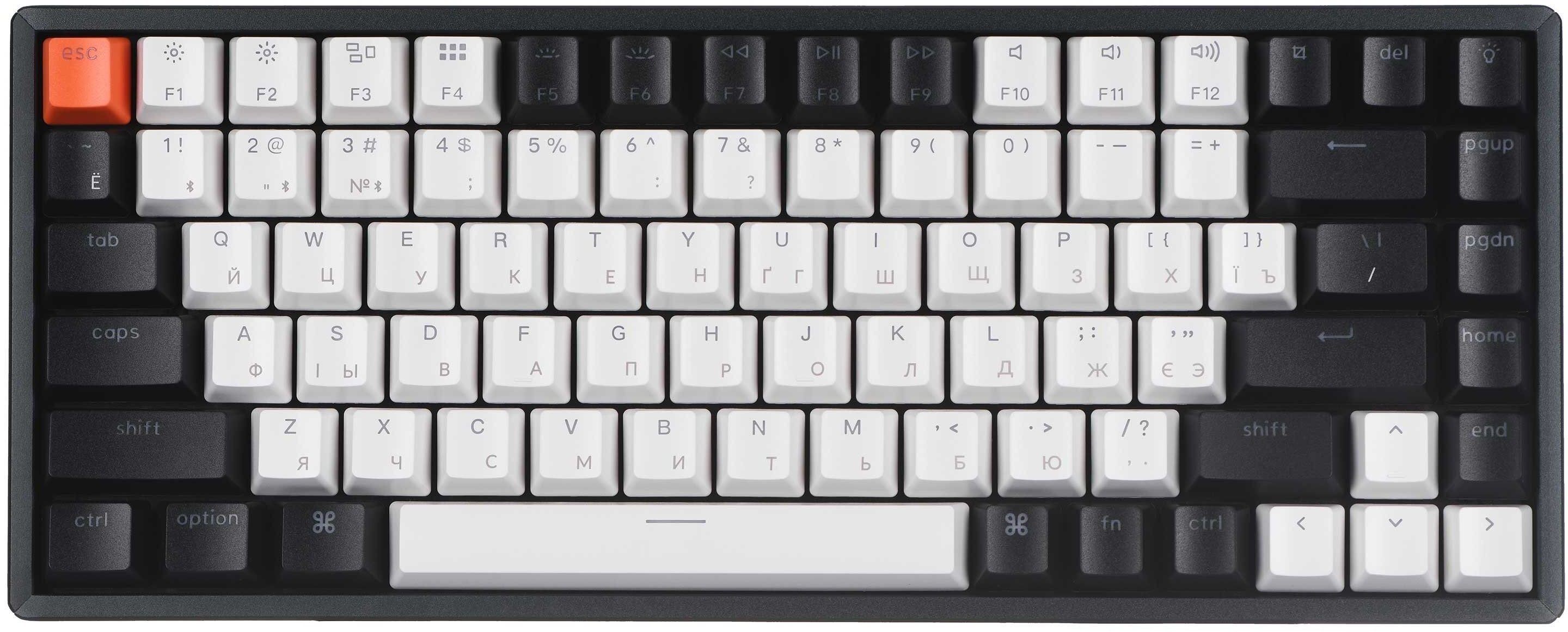 

Keychron K2 84 keys, Aluminum Frame Hot-Swap Gateron RGB, Red (K2C1H_KEYCHRON)