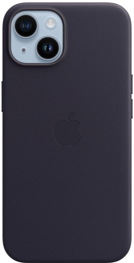 

Apple Leather Case with MagSafe Ink (MPP63) for iPhone 14