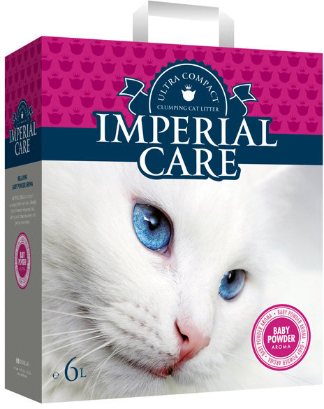 Акція на Наповнювач туалетів для кішок Imperial Care Baby Powder ультракомкующійся 6 кг (6 л) (5200357800642) від Y.UA