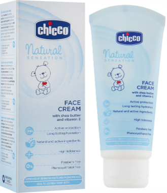 

Chicco Natural Sensation Face Creame Крем для лица детский 50 ml