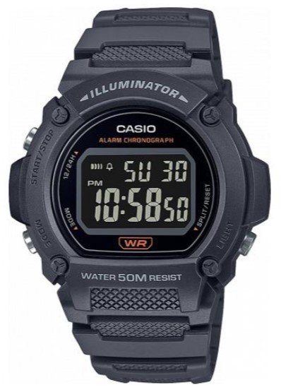 

Casio W-219H-8BVEF