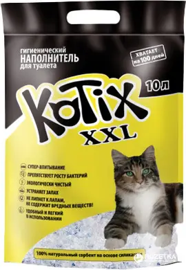 Акція на Наполнитель для кошачьего туалета Kotix 10 л (Kotix 10) від Stylus