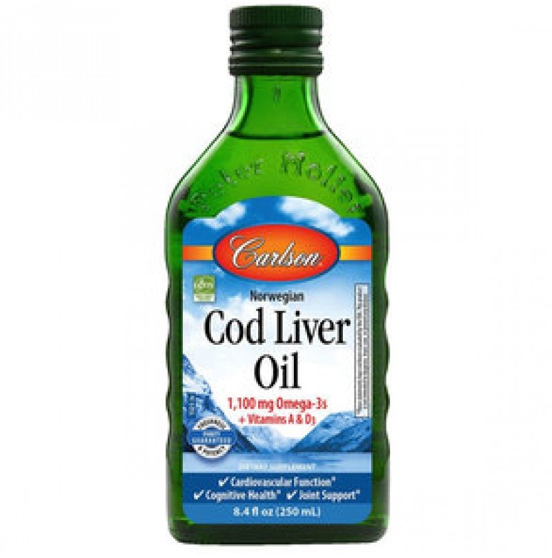 

Carlson Labs Cod Liver Oil 250 ml (CAR-13610)