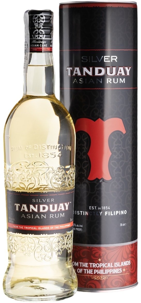 Акція на Ром Tanduay Asian Rum Silver Tube 0.7 л (BWT5849) від Stylus