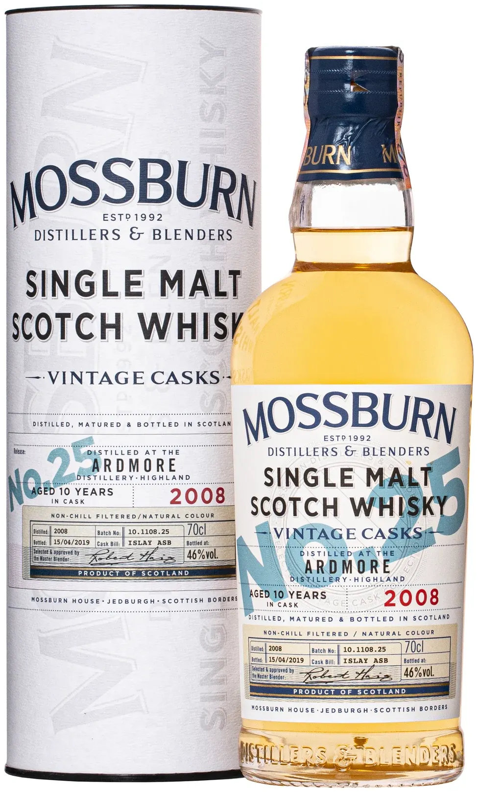 Акція на Виски Mossburn Vintage Casks No 25 Ardmore 10 YO, 46% 0.7л (MAR5060033847275) від Stylus