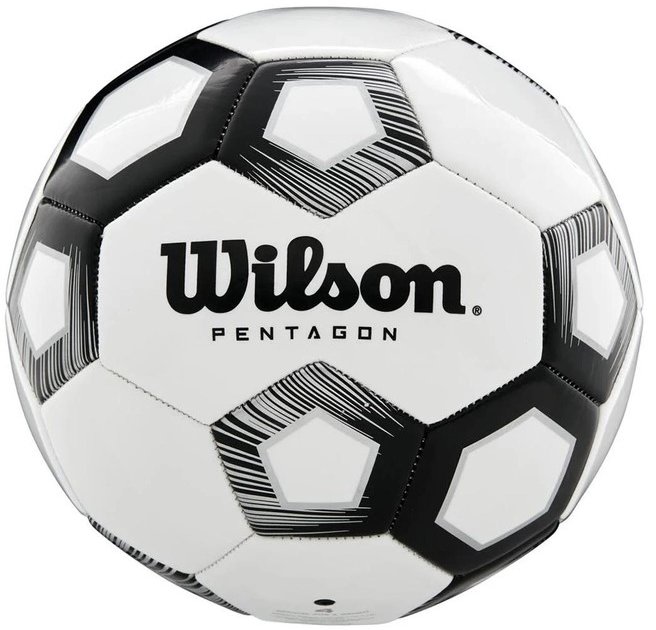 

Wilson Pentagon white/black футбольний size 5 (WTE8527XB05)