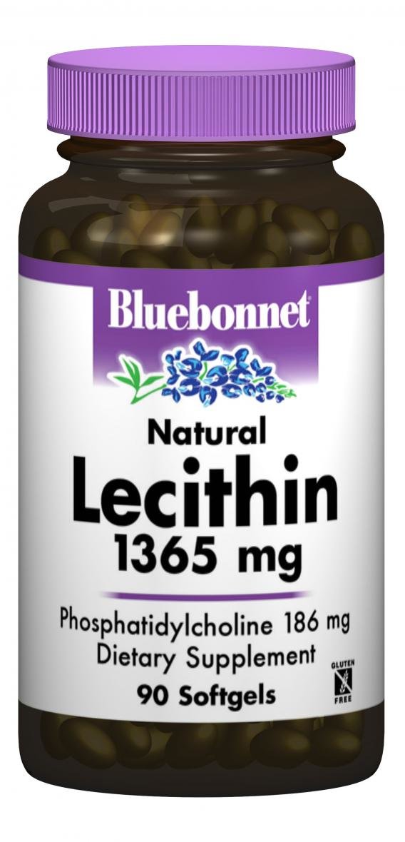 

Bluebonnet Nutrition Natural Lecithin 1365 mg 90 caps