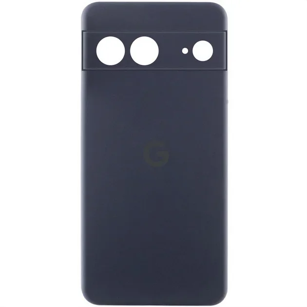 

Lakshmi Premium Silicone Case з Logo Full Camera Dark Gray для Google Pixel 7