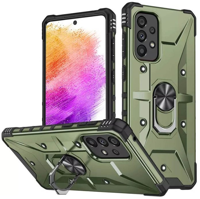 

Mobile Case Pathfinder Ring Army Green for Samsung A53 Galaxy A53 5G