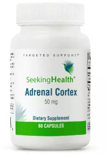 Акція на Seeking Health Adrenal Cortex Поддержка надпочечников 60 капсул від Stylus