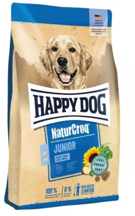 Акція на Сухой корм Happy Dog Premium Naturcroq Junior для молодых собак от 7 месяцев и весом от 10 кг 4 кг (60668) від Stylus