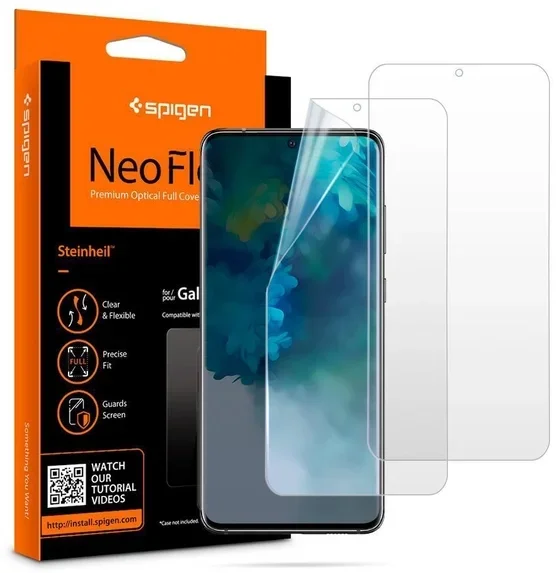 

Spigen Neo Flex Screen Protector 2 Pack (AFL00655) for Samsung G980 Galaxy S20