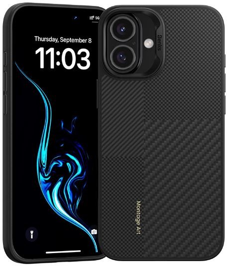 

Benks MagClap ArmorPro Case Montage Black для iPhone 16