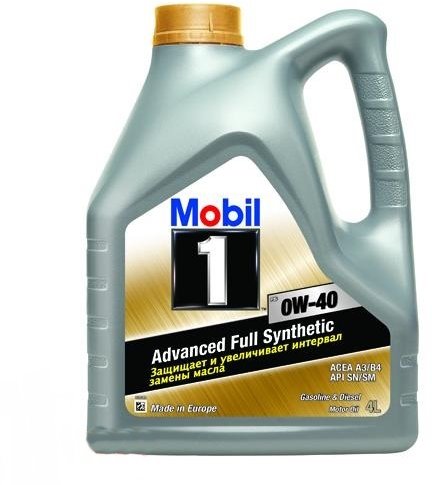 

Моторное масло Mobil 1 Fs 0W-40 4л