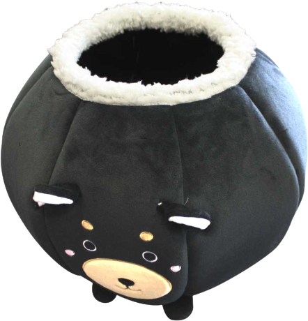 

Домик для котов Croci Fluffy Round 50х50 см черный (C6078283)