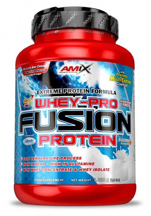 Акція на Amix Whey Pro Fusion 1000 g /28 servings/Strawberry від Stylus