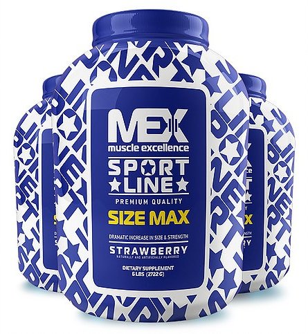 

Mex Size Max 2720 g /24 servings/ Strawberry