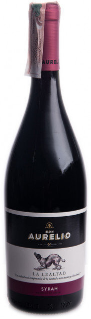 

Вино Don Aurelio Syrah D.O.P. Valdepenas красное сухое 0.75л 13% (PLK8437000044451)