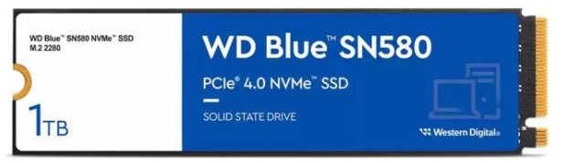 Акція на Wd Blue SN580 1 Tb (WDS100T3B0E) від Y.UA